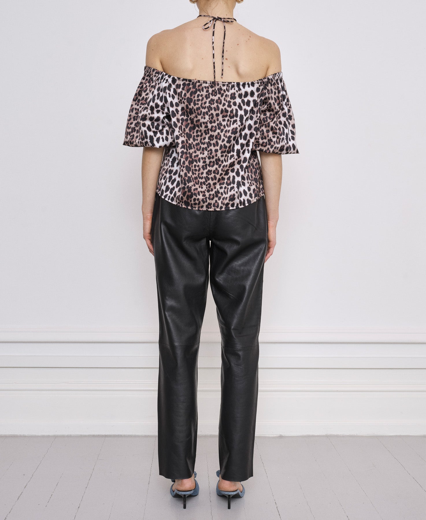 Notes du Nord Hayes Recycled Blouse Bluse 980 Leopard