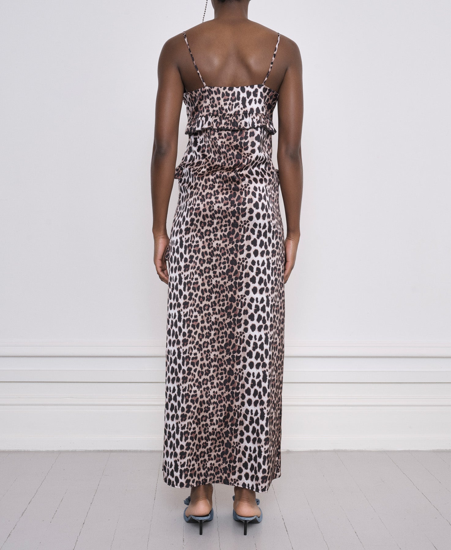 Notes du Nord Hayes Recycled Maxi Dress Kjole 980 Leopard