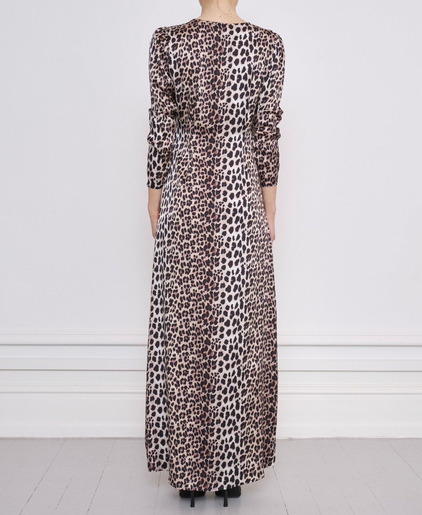 Notes du Nord Hazel Silk Dress Kjole 980 Leopard